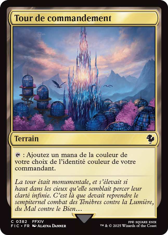 Tour de commandement — Final Fantasy Commander — Magic: The Gathering