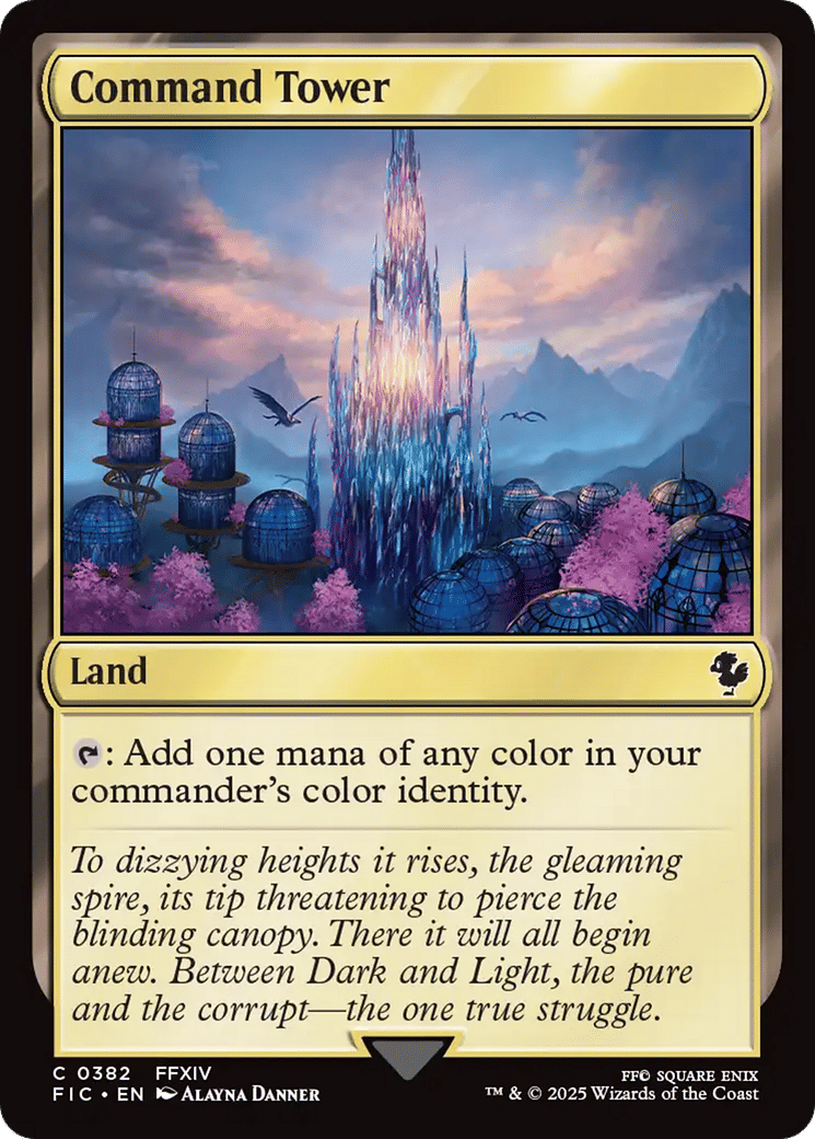 Command Tower — Final Fantasy Commander — Magic: The Gathering