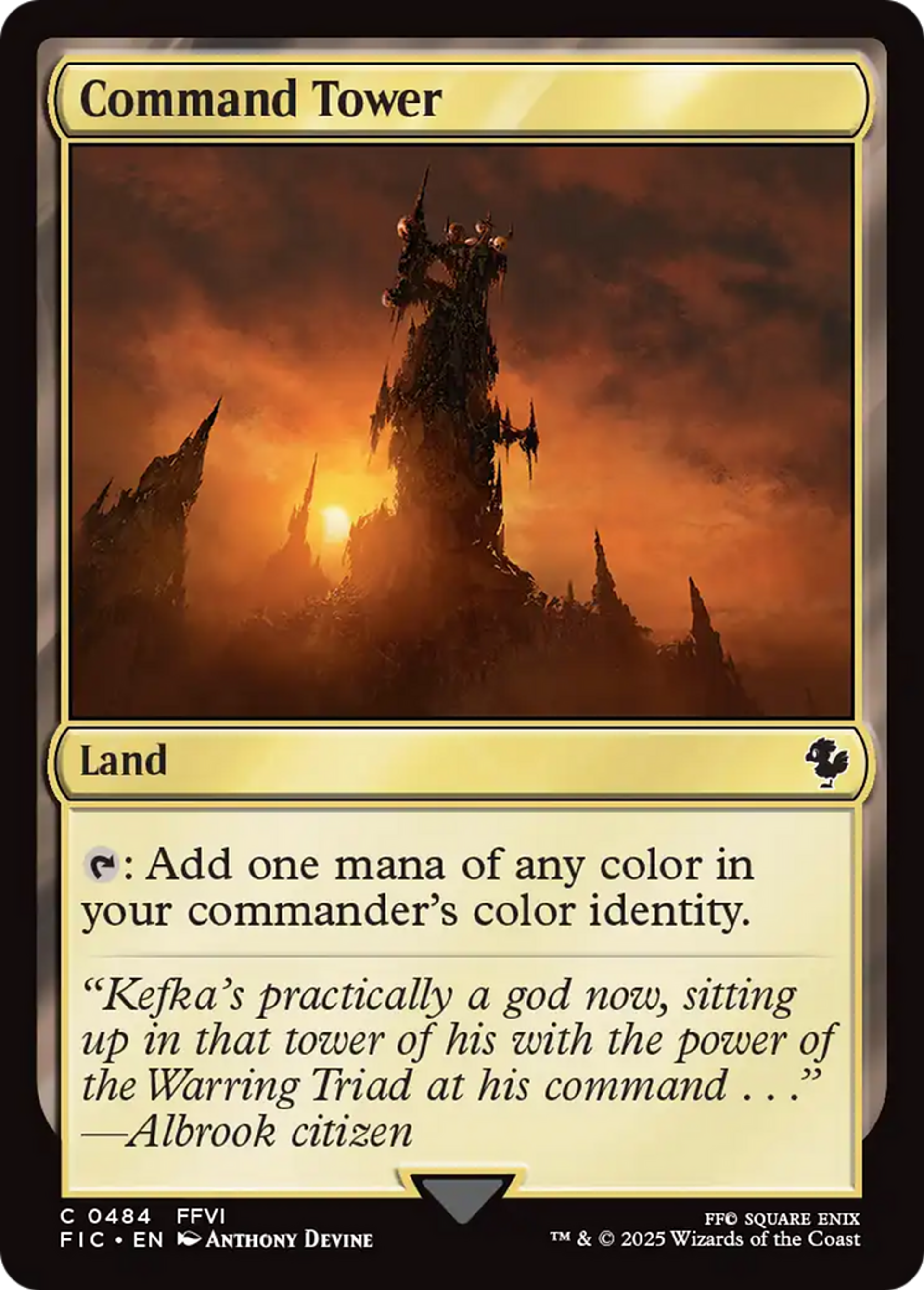 Command Tower — Final Fantasy Commander — Magic: The Gathering