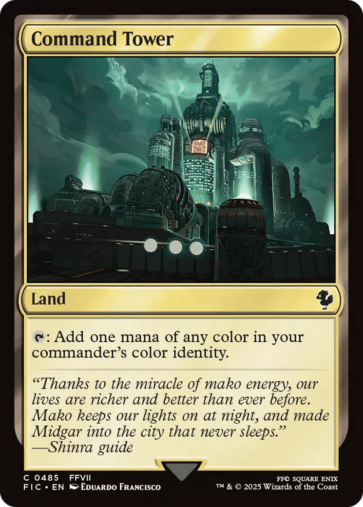 Command Tower — Final Fantasy Commander — Magic: The Gathering