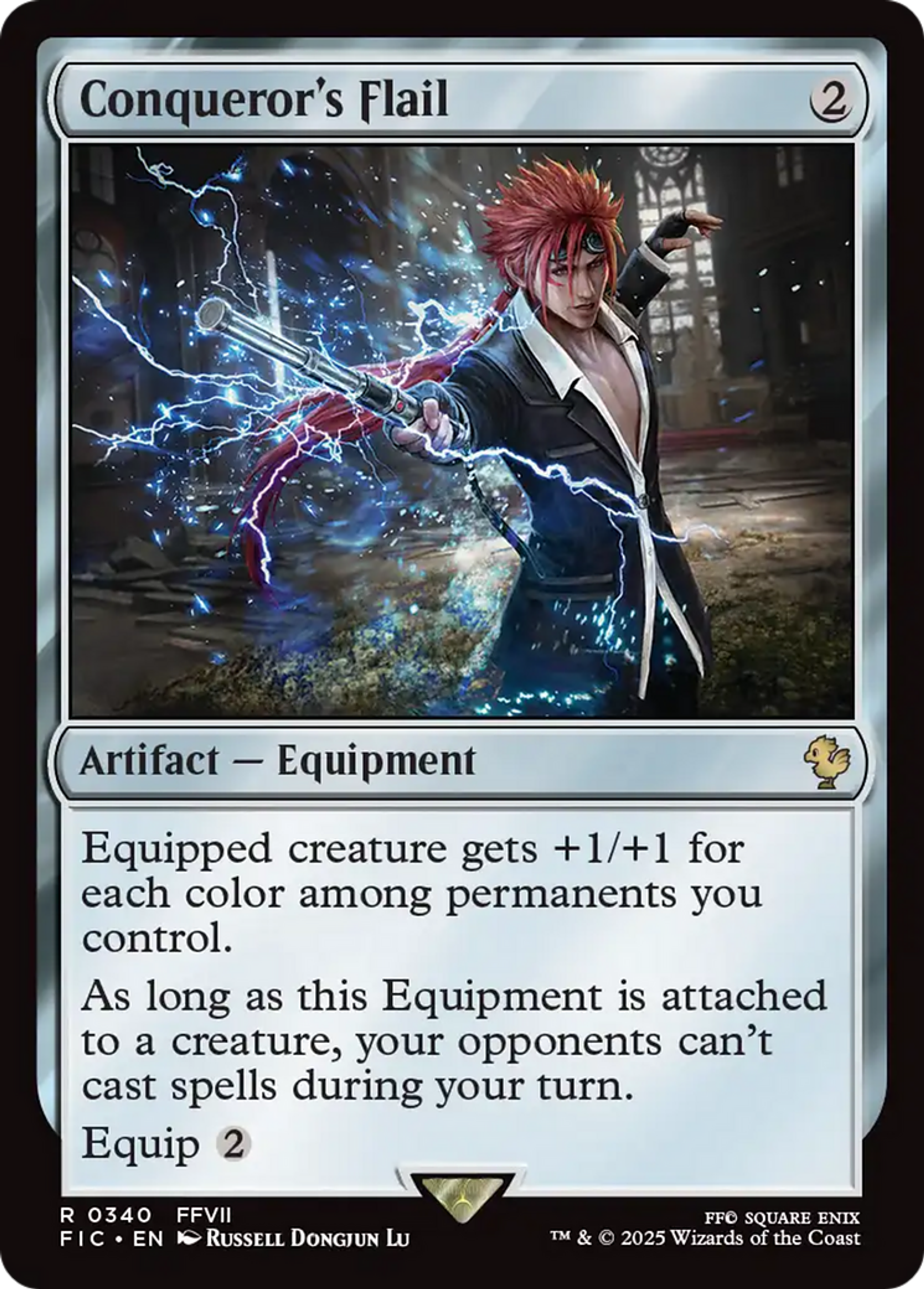 Conqueror's Flail — Final Fantasy Commander — Magic: The Gathering