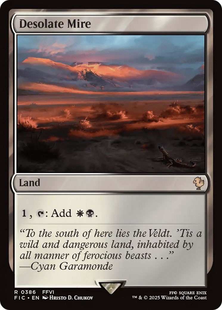 Desolate Mire — Final Fantasy Commander — Magic: The Gathering