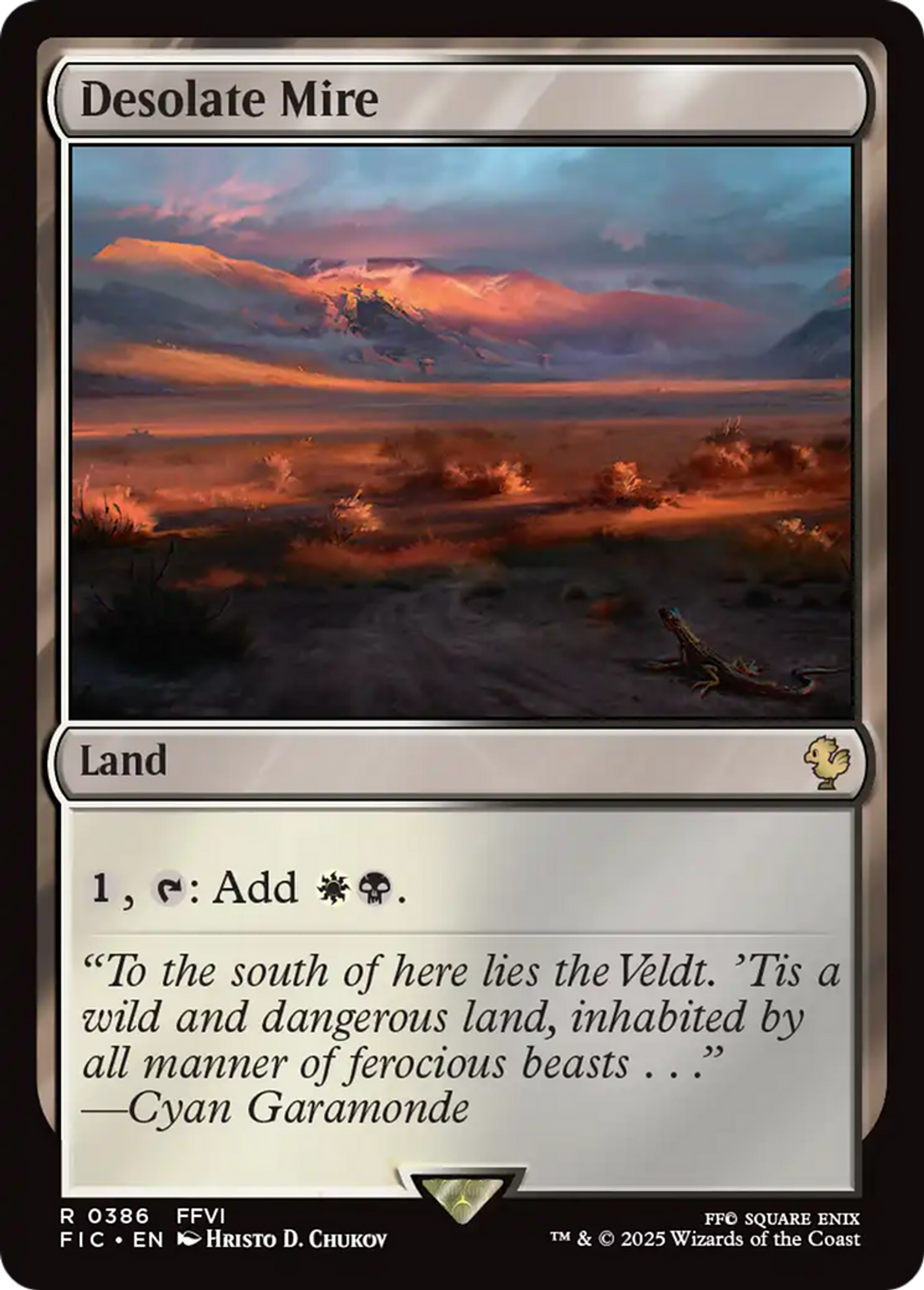 Desolate Mire — Final Fantasy Commander — Magic: The Gathering