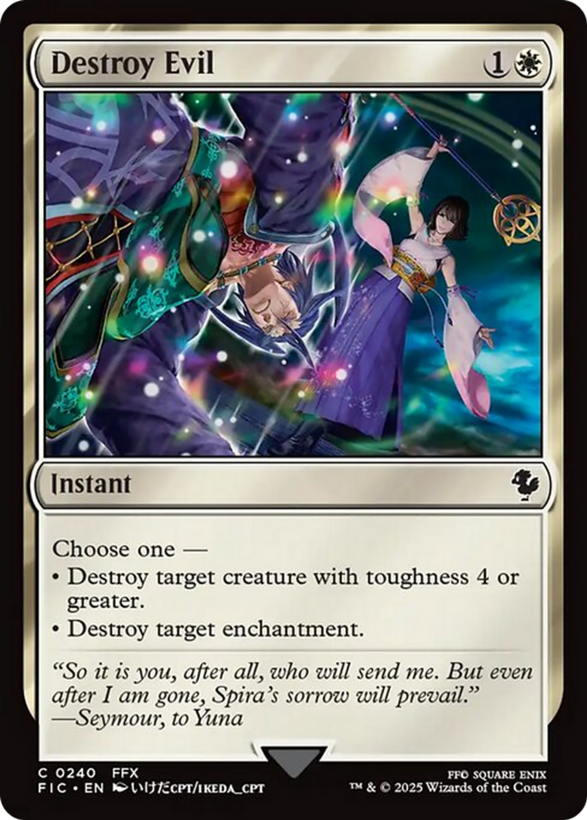 Destroy Evil — Final Fantasy Commander — Magic: The Gathering