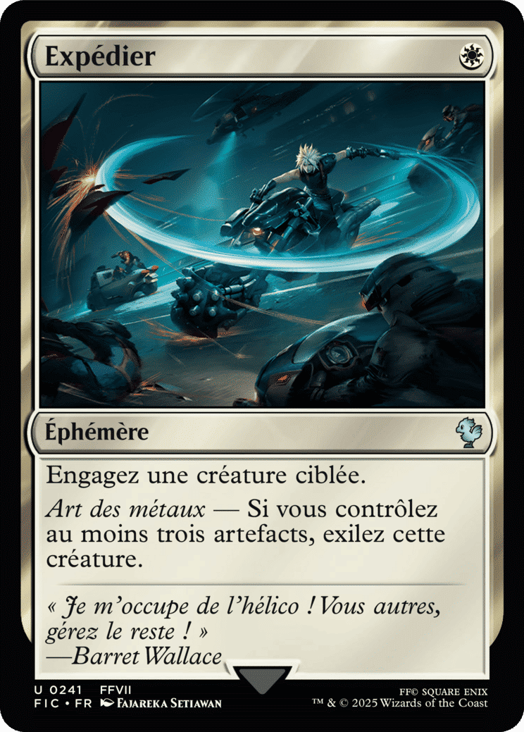Expédier — Final Fantasy Commander — Magic: The Gathering