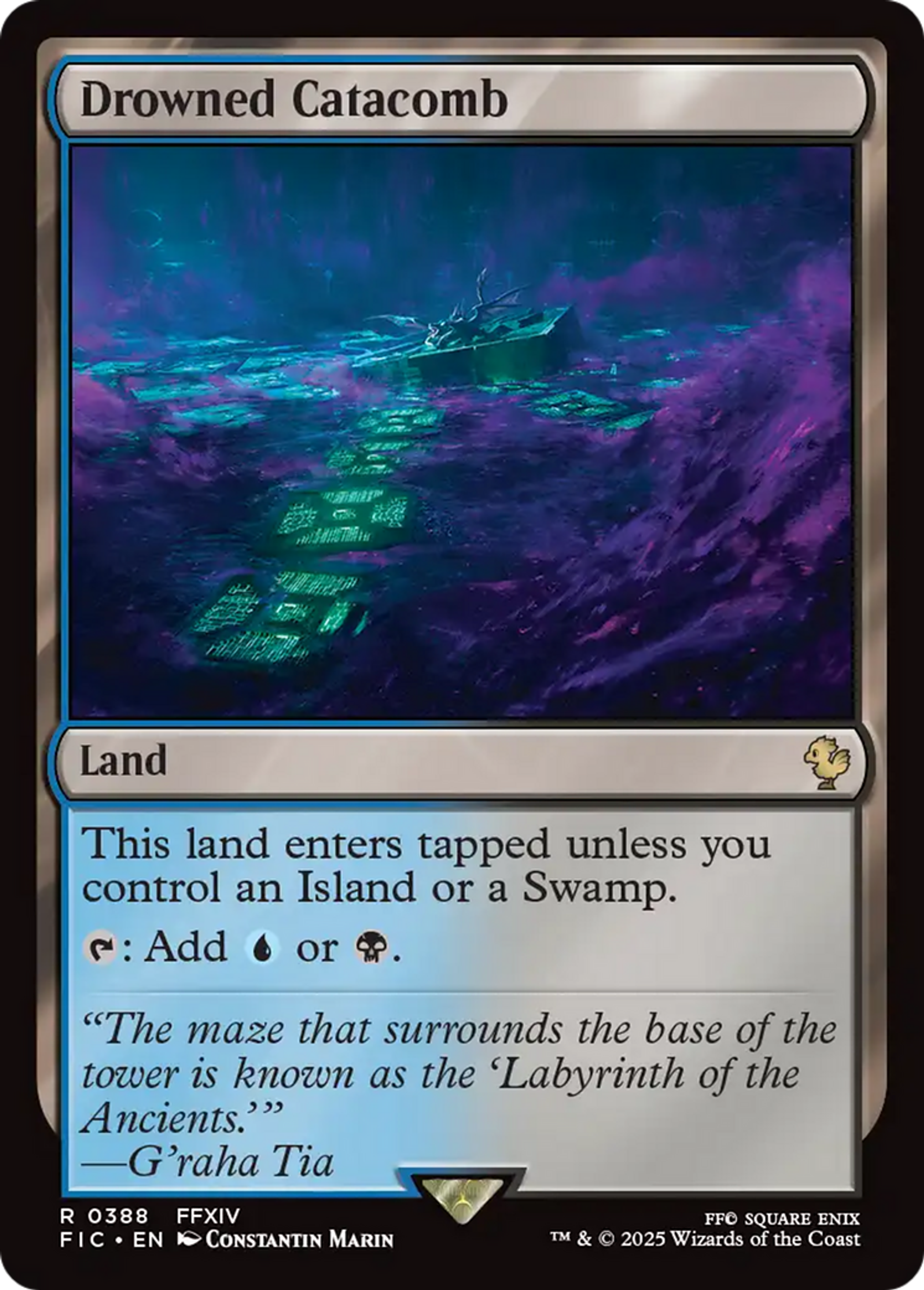 Drowned Catacomb — Final Fantasy Commander — Magic: The Gathering
