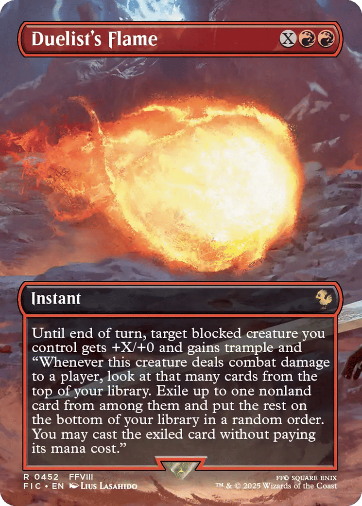 Duelist's Flame — Final Fantasy Commander — Magic: The Gathering