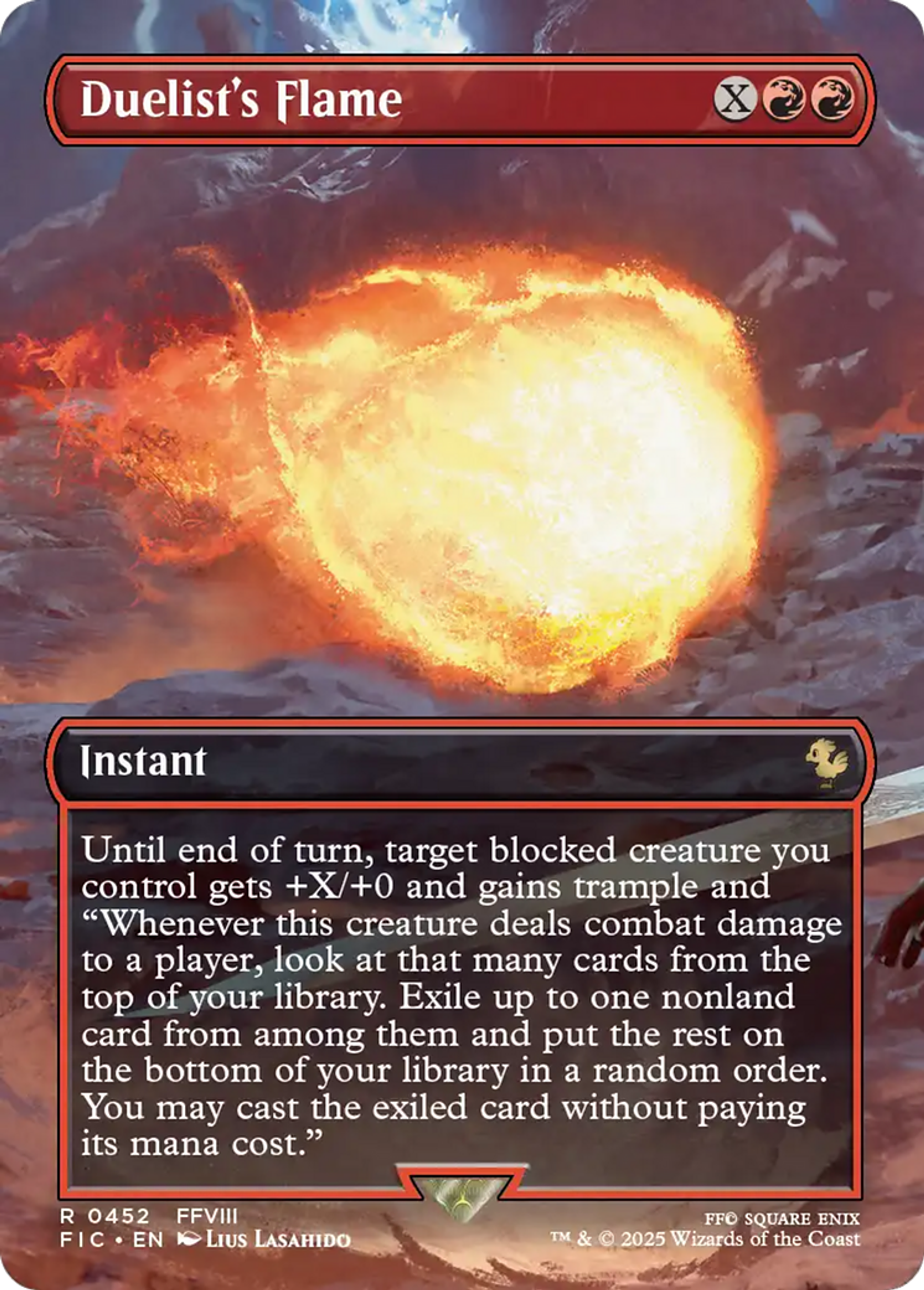 Duelist's Flame — Final Fantasy Commander — Magic: The Gathering
