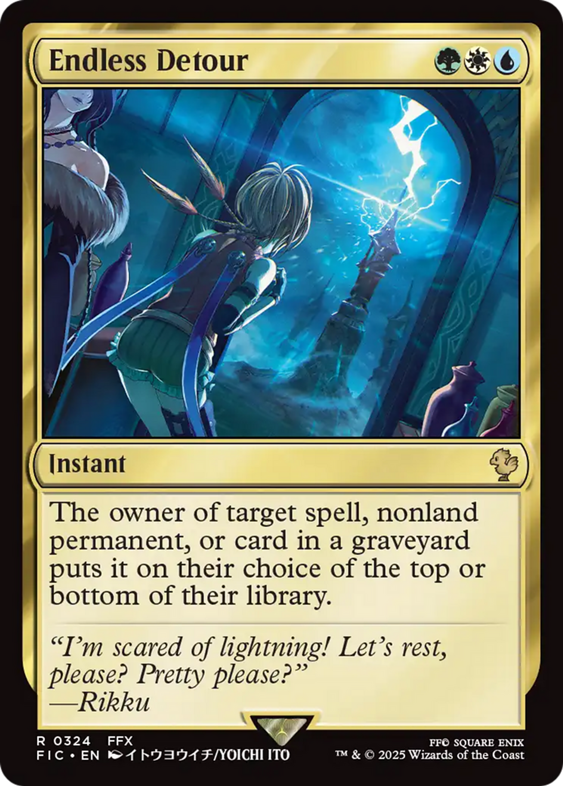 Déviation sans fin — Final Fantasy Commander — Magic: The Gathering