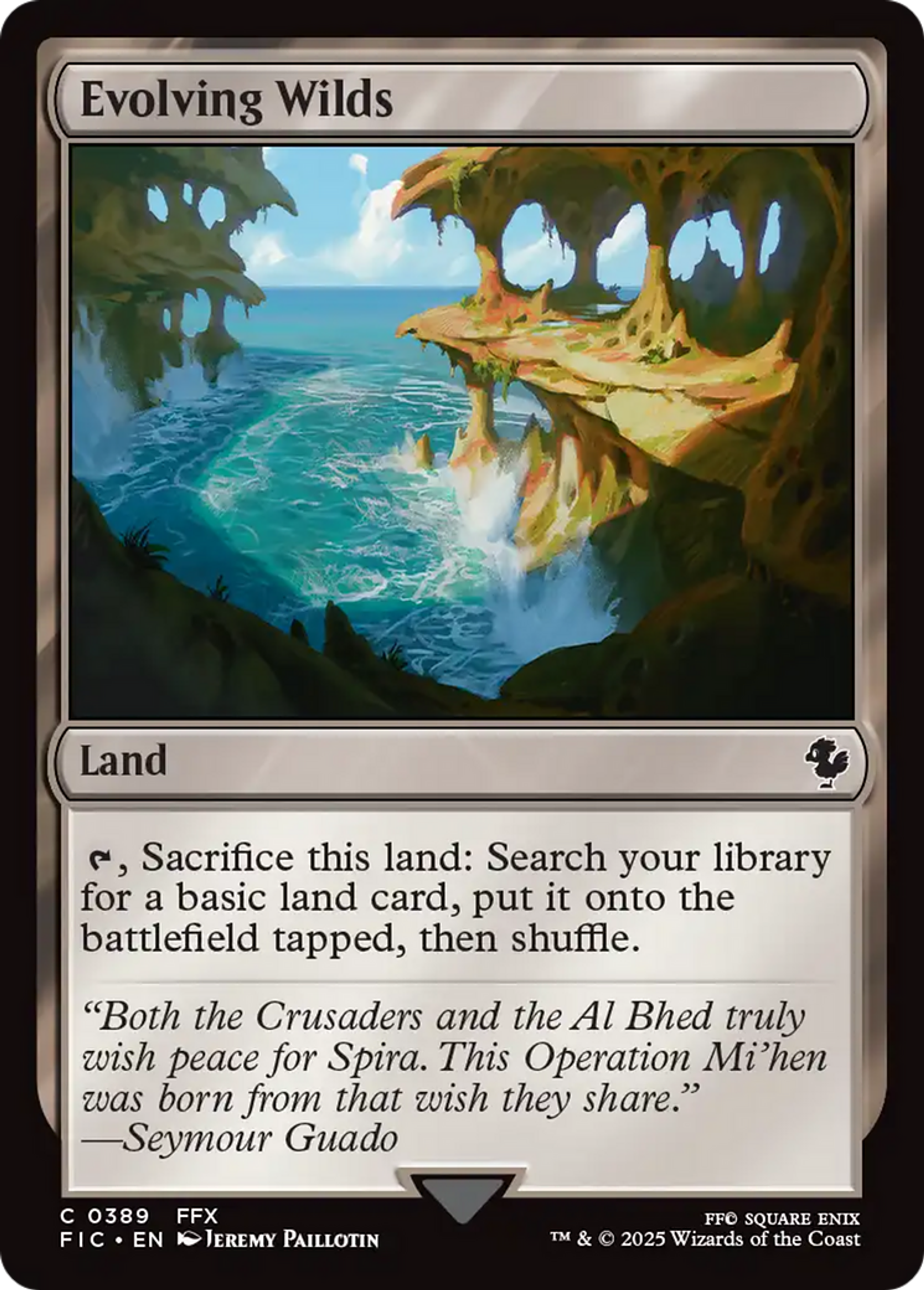 Evolving Wilds — Final Fantasy Commander — Magic: The Gathering