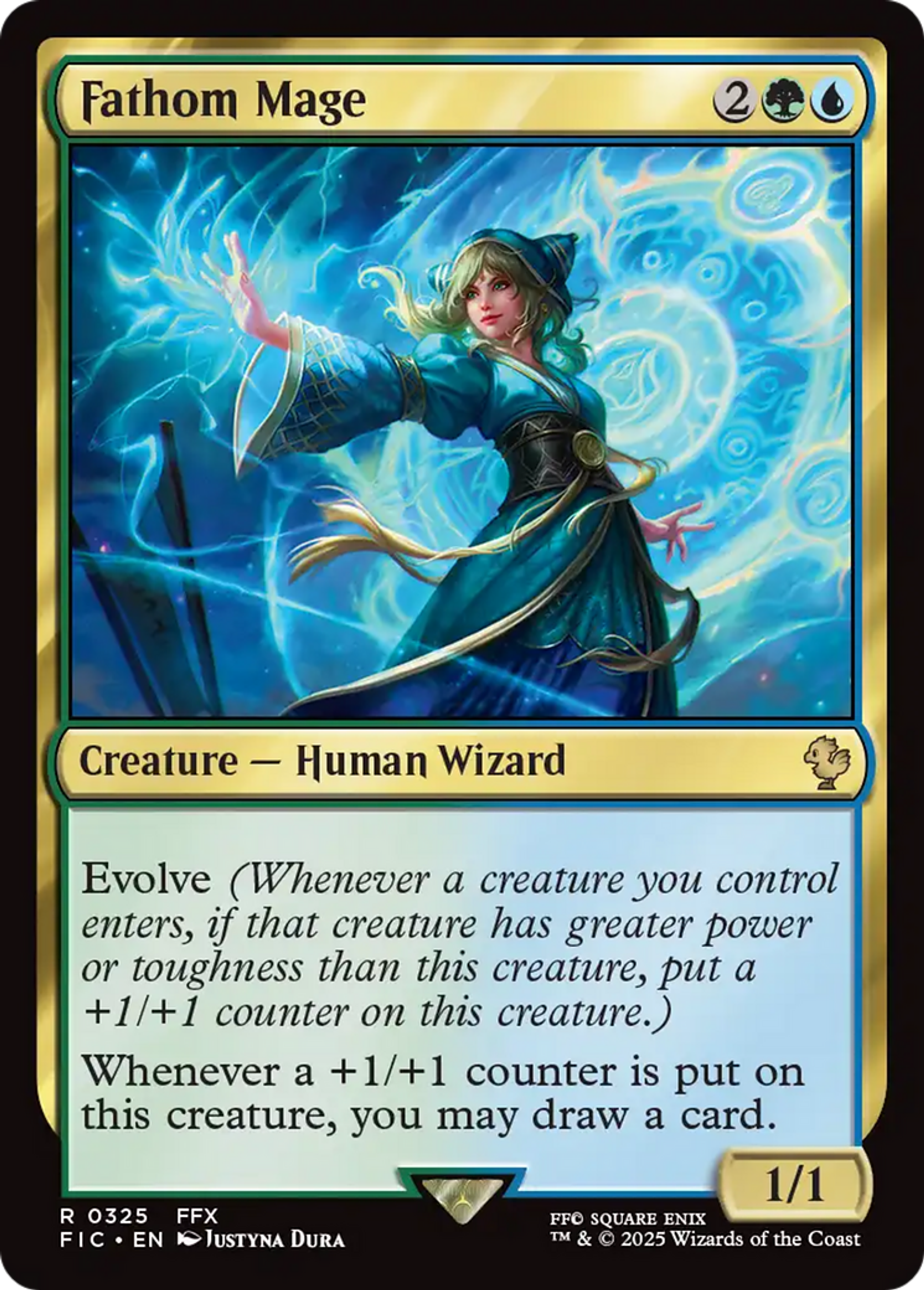 Mage des grands fonds — Final Fantasy Commander — Magic: The Gathering