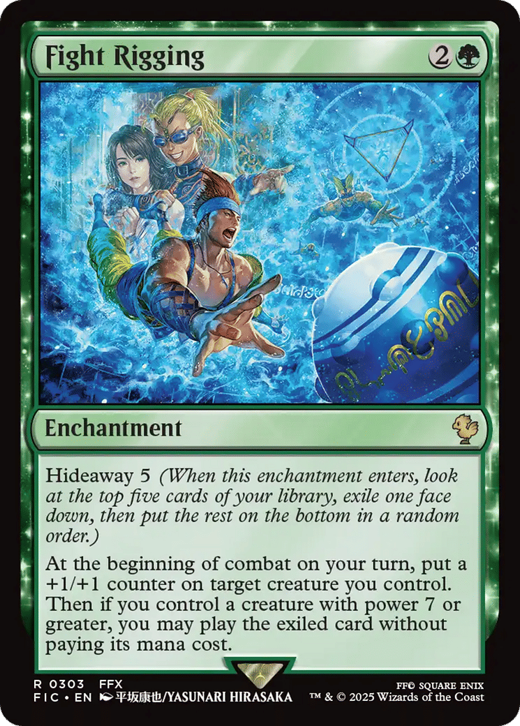 Fight Rigging — Final Fantasy Commander — Magic: The Gathering