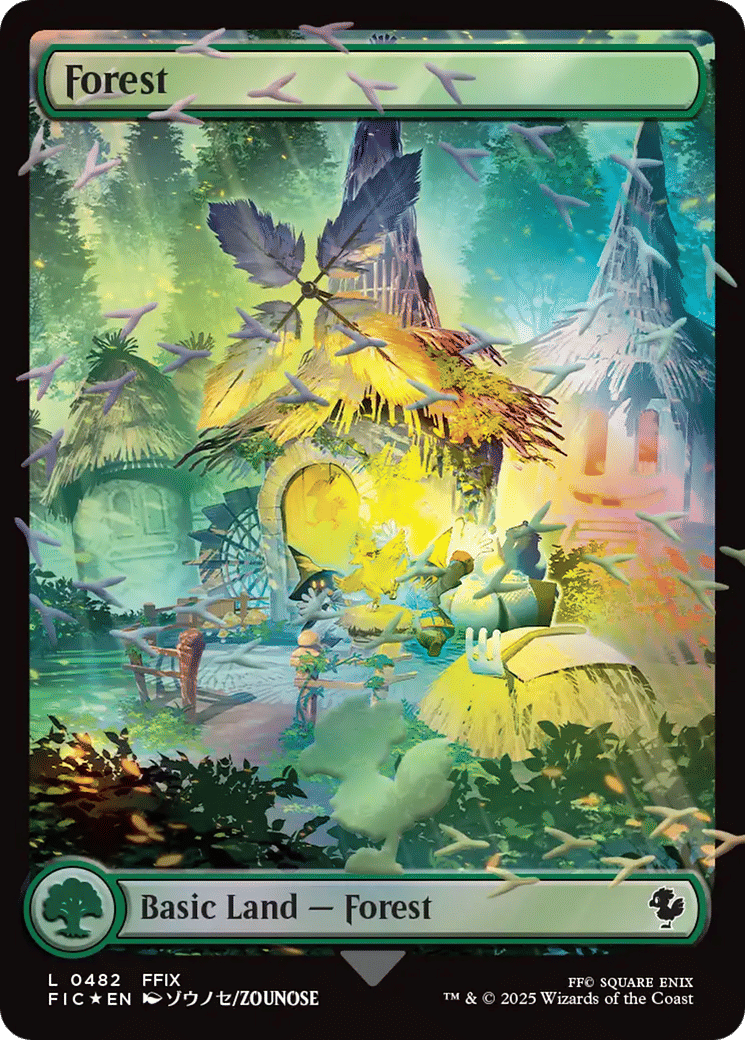 Forest — Final Fantasy Commander — Magic: The Gathering