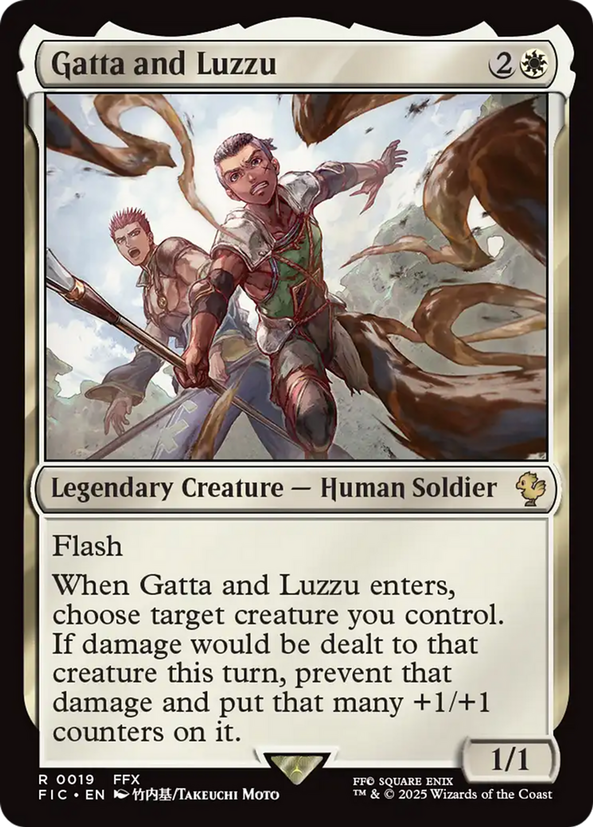 Gatta et Luzzu — Final Fantasy Commander — Magic: The Gathering