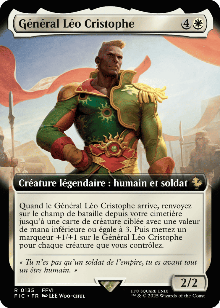 Général Léo Cristophe — Final Fantasy Commander — Magic: The Gathering