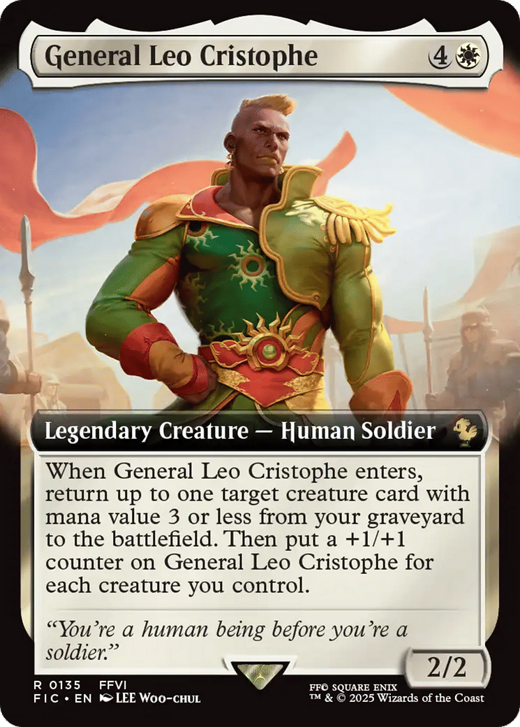 General Leo Cristophe — Final Fantasy Commander — Magic: The Gathering