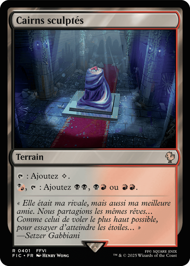 Cairns sculptés — Final Fantasy Commander — Magic: The Gathering