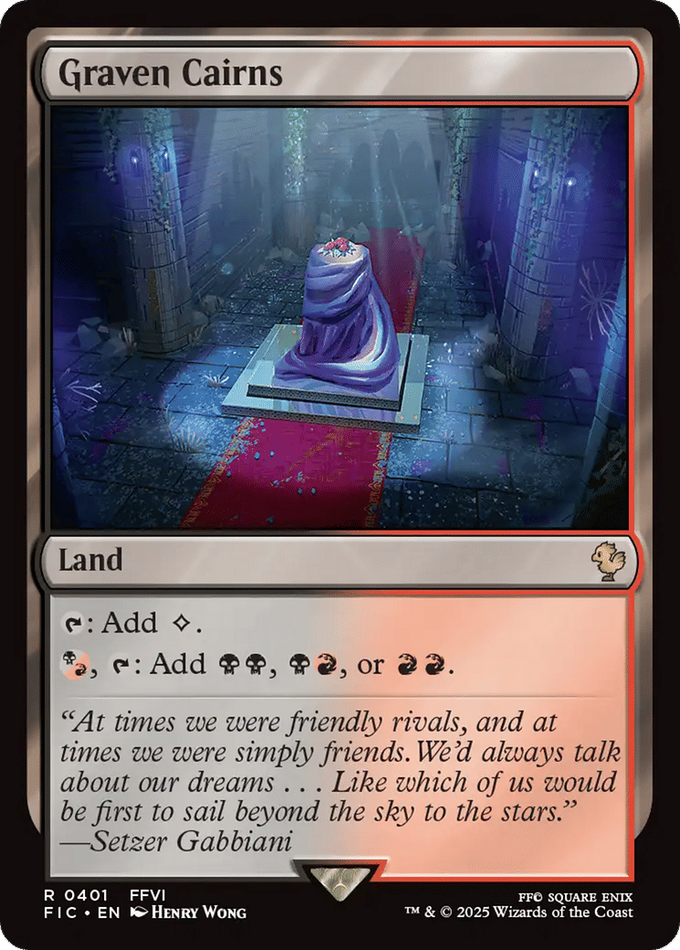 Graven Cairns — Final Fantasy Commander — Magic: The Gathering