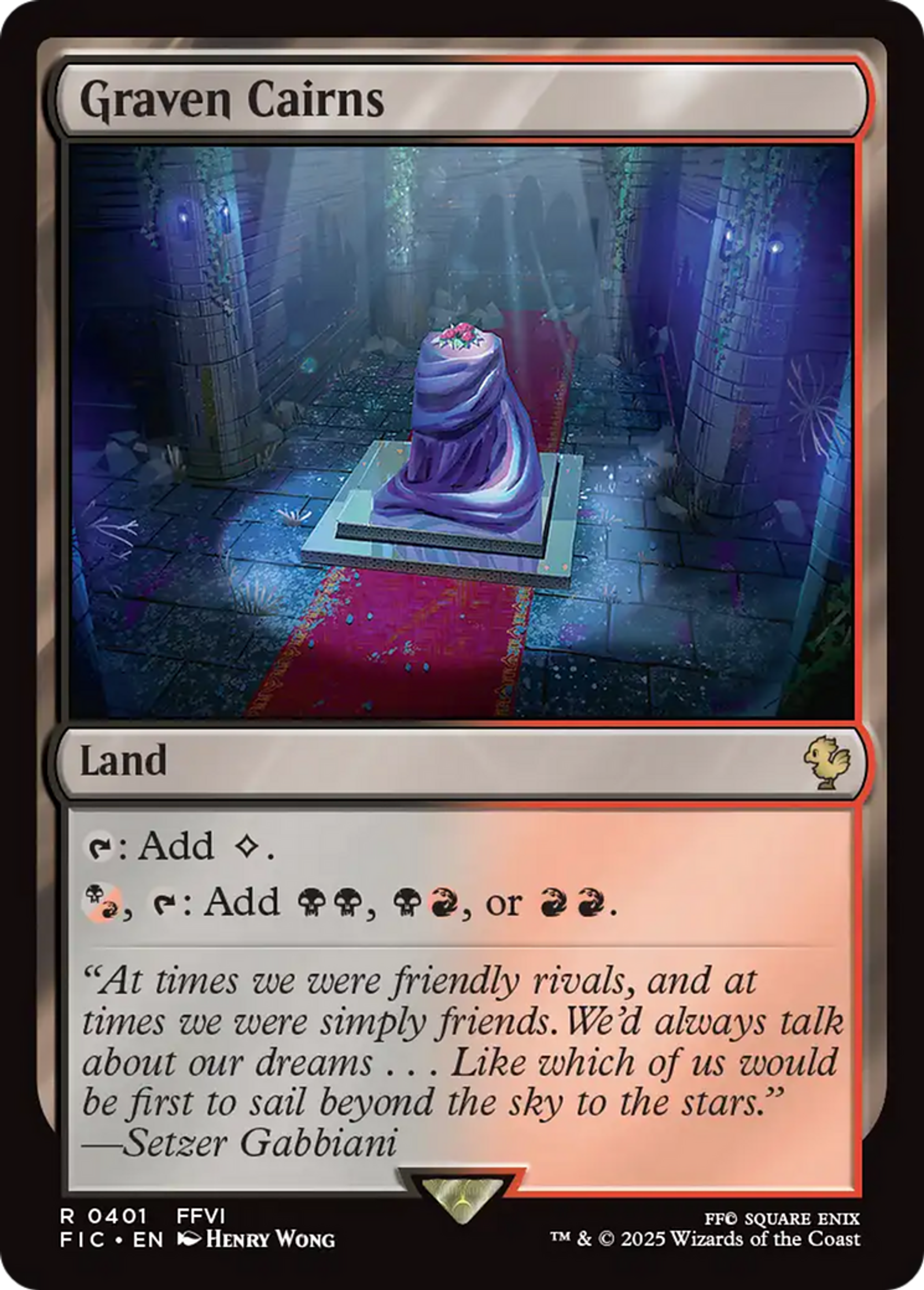 Graven Cairns — Final Fantasy Commander — Magic: The Gathering