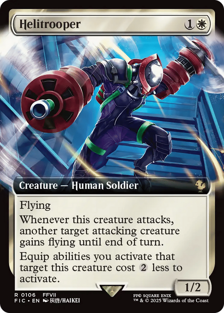Helitrooper — Final Fantasy Commander — Magic: The Gathering