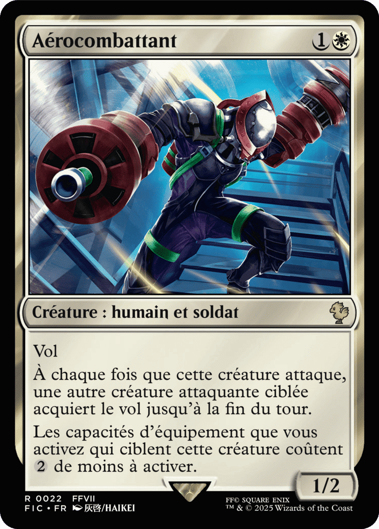 Aérocombattant — Final Fantasy Commander — Magic: The Gathering