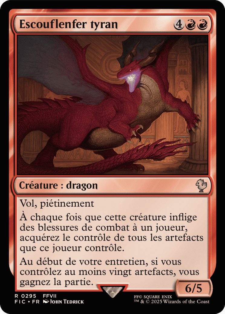 Escouflenfer tyran — Final Fantasy Commander — Magic: The Gathering
