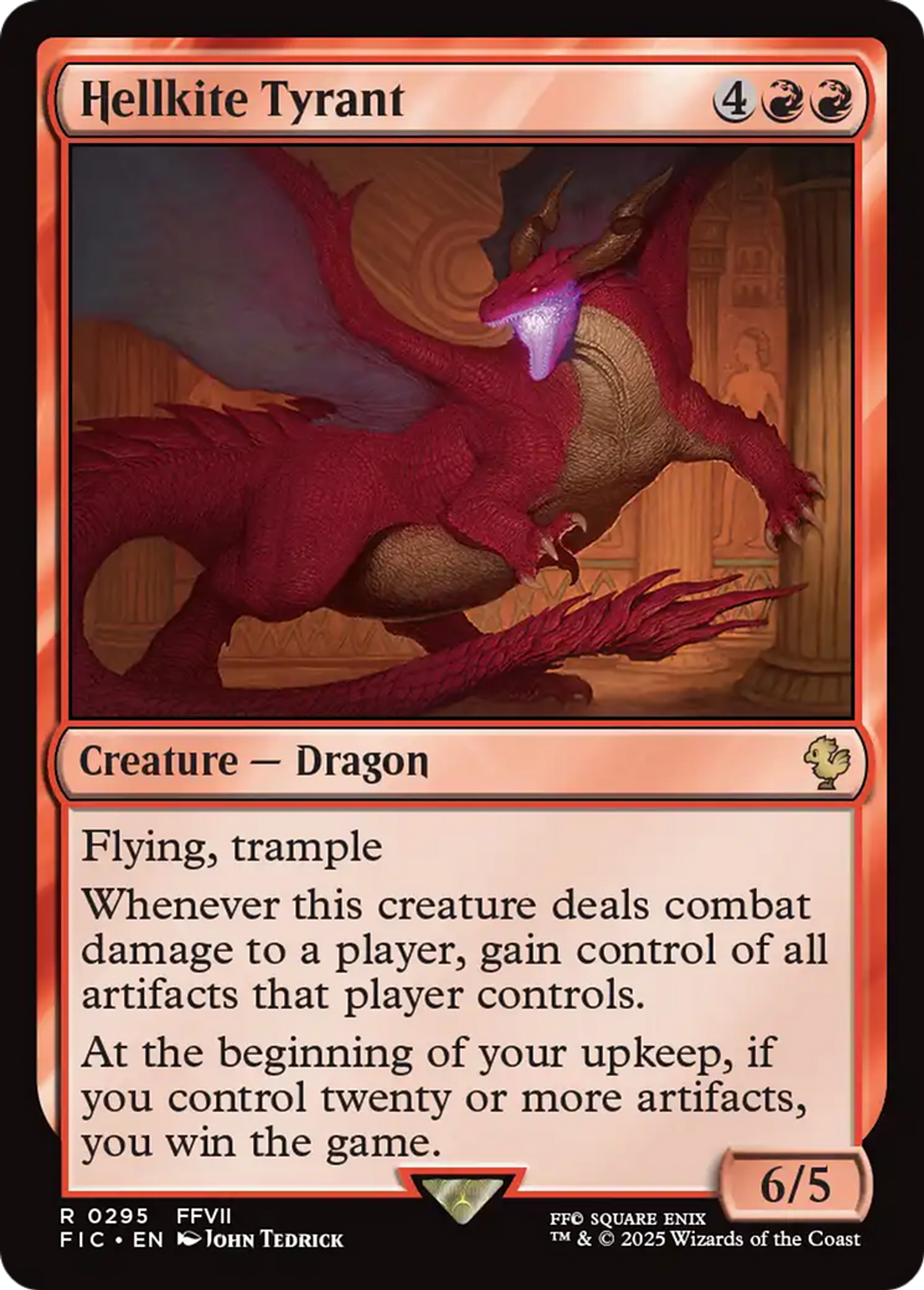 Escouflenfer tyran — Final Fantasy Commander — Magic: The Gathering