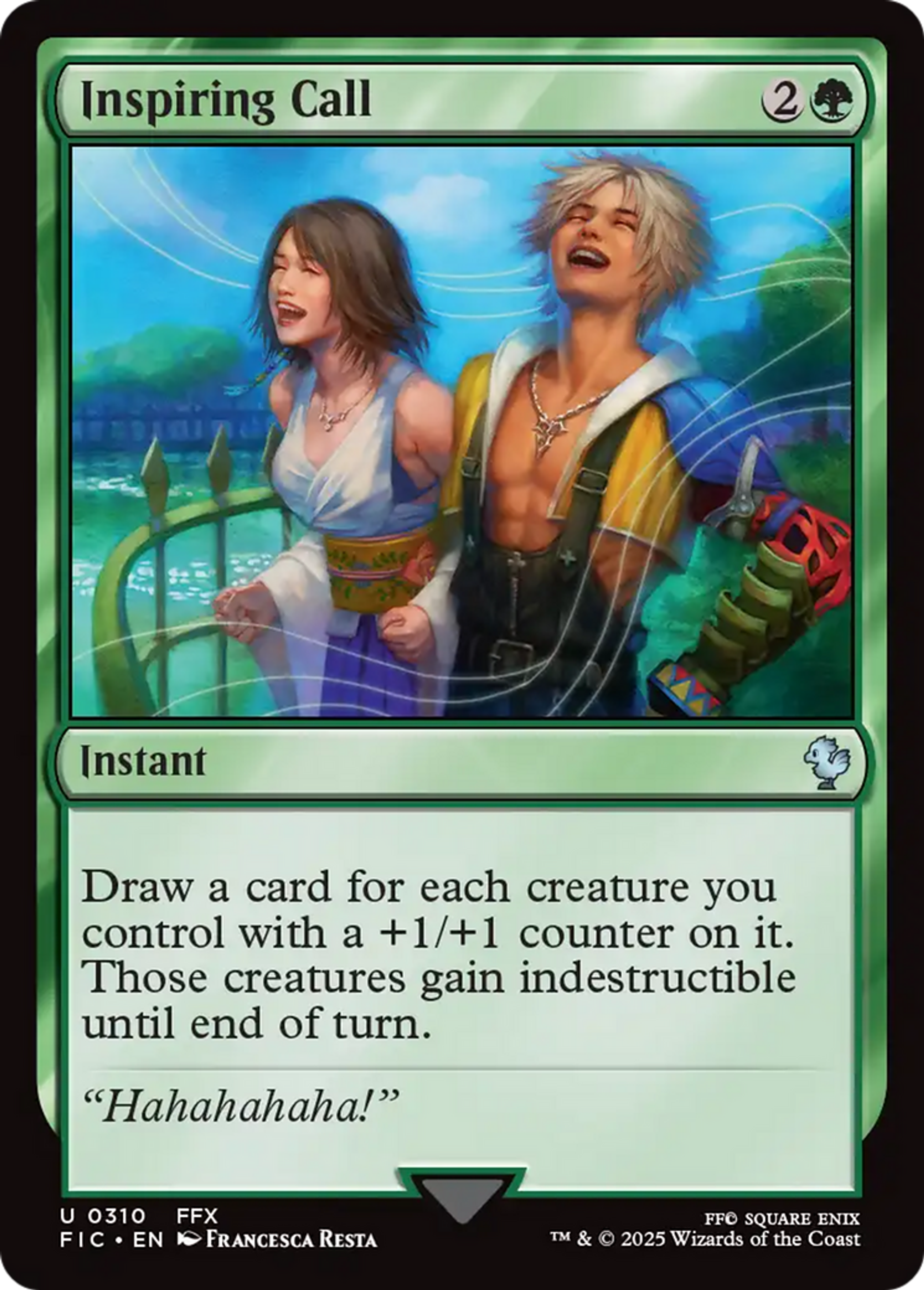Appel inspirateur — Final Fantasy Commander — Magic: The Gathering