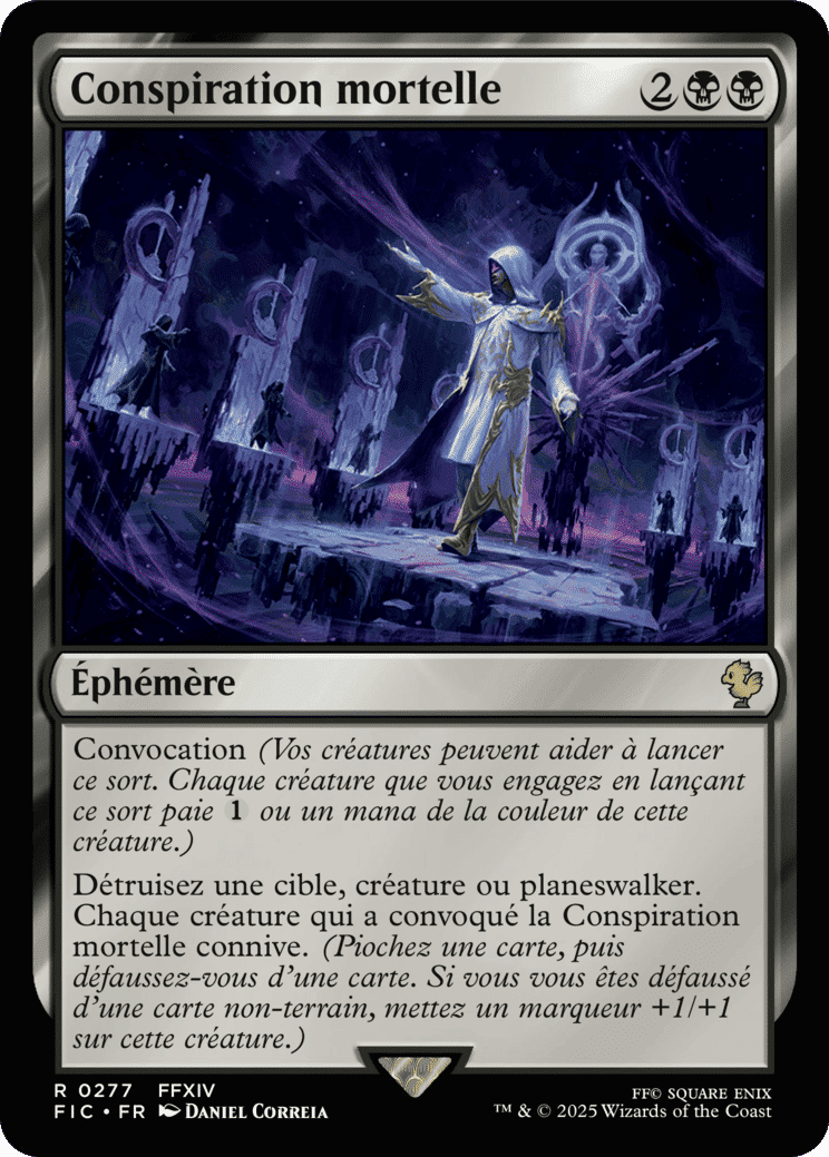 Conspiration mortelle — Final Fantasy Commander — Magic: The Gathering