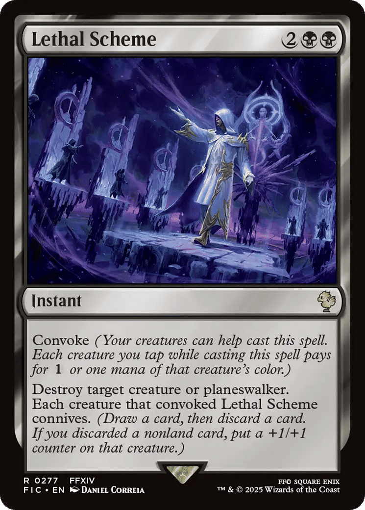 Lethal Scheme — Final Fantasy Commander — Magic: The Gathering