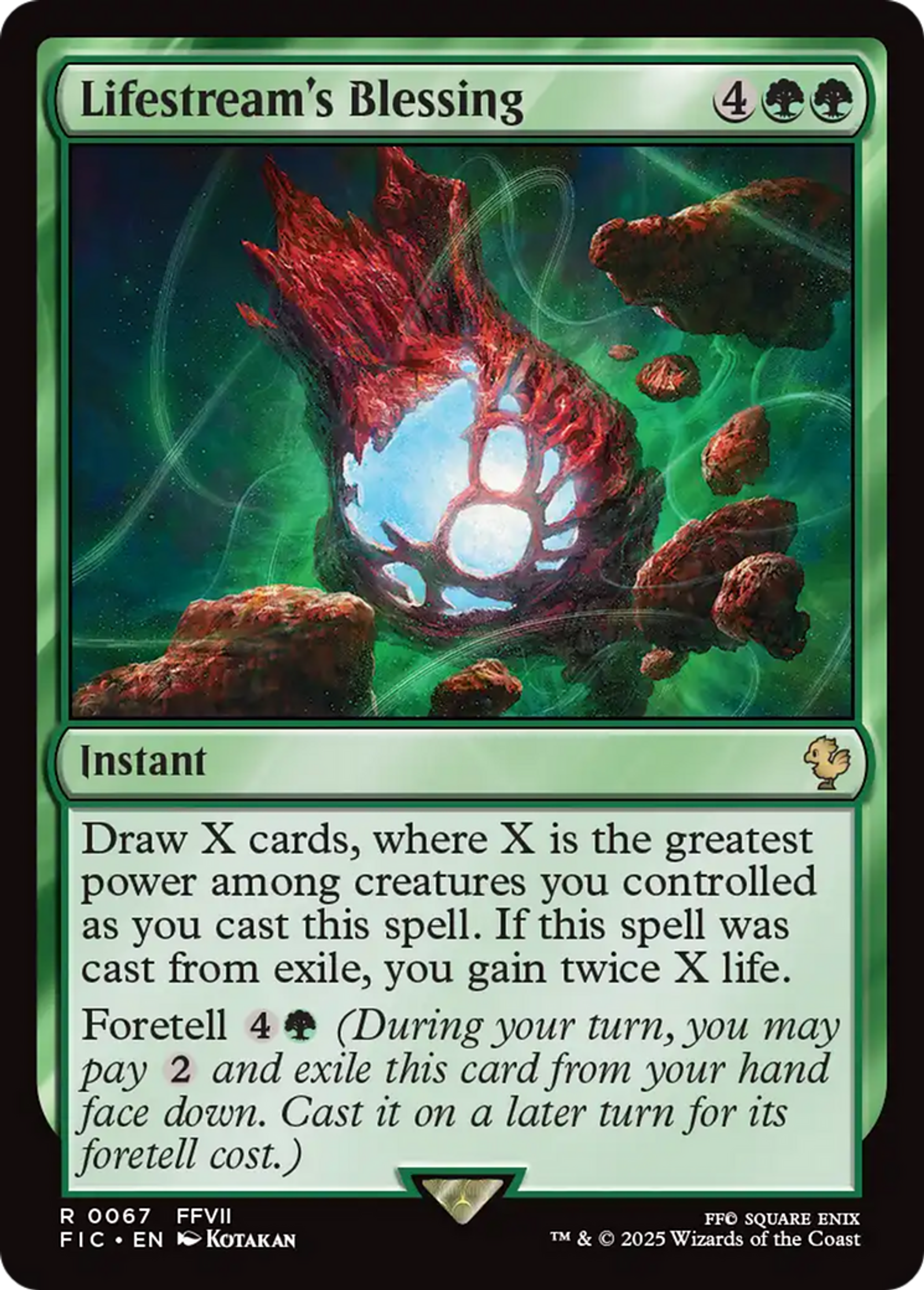 Lifestream's Blessing — Final Fantasy Commander — Magic: The Gathering