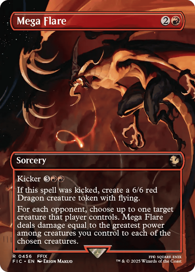 Mega Flare — Final Fantasy Commander — Magic: The Gathering