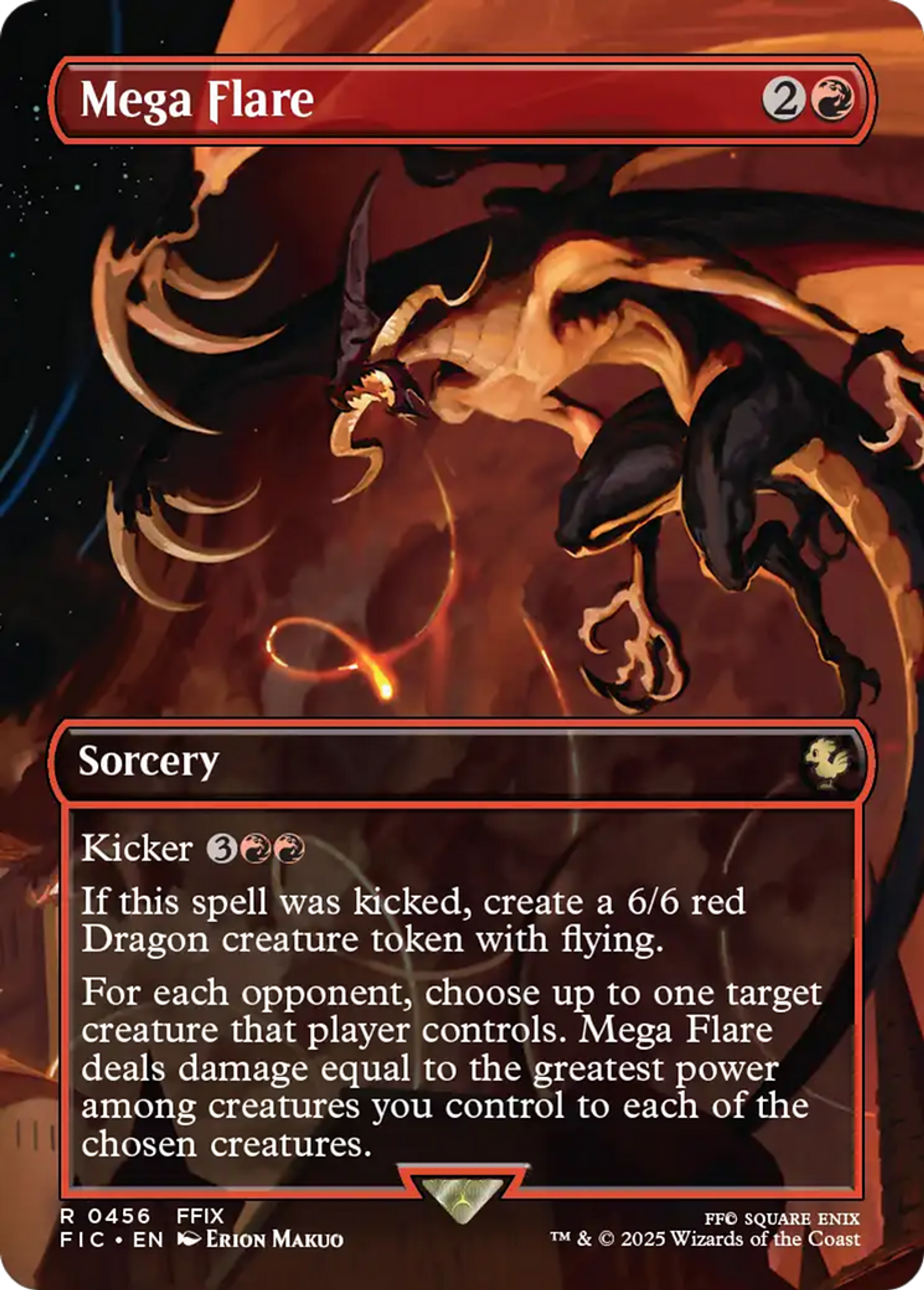 Mega Flare — Final Fantasy Commander — Magic: The Gathering