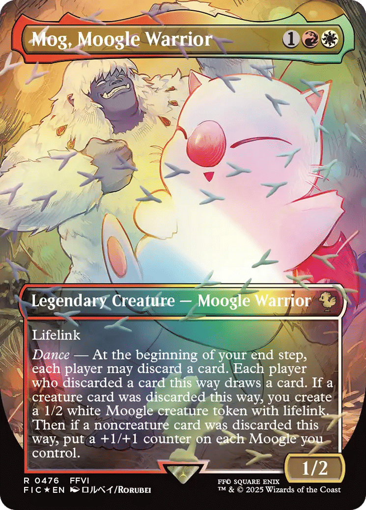 Mog, Moogle Warrior — Final Fantasy Commander — Magic: The Gathering