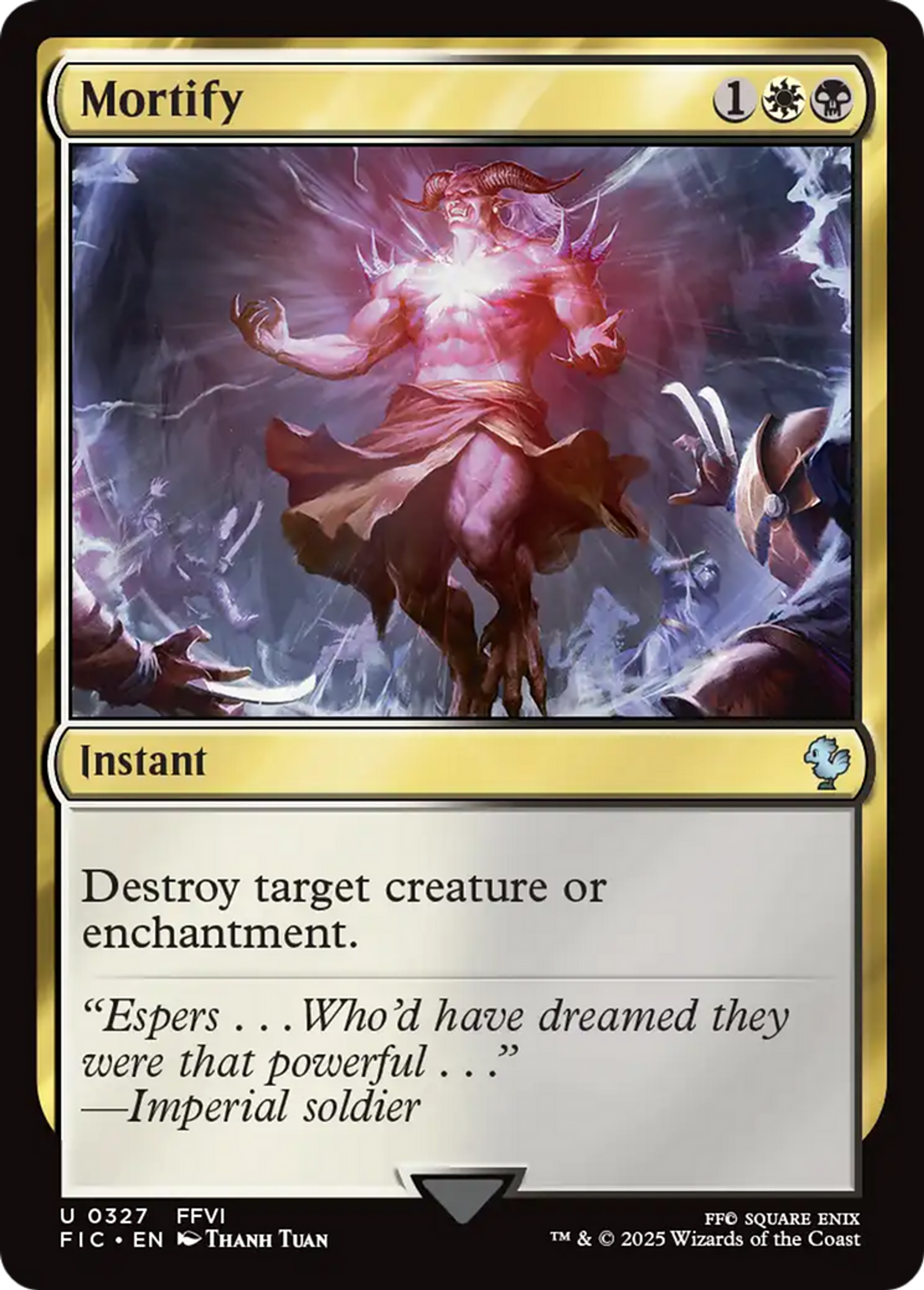 Mortify — Final Fantasy Commander — Magic: The Gathering