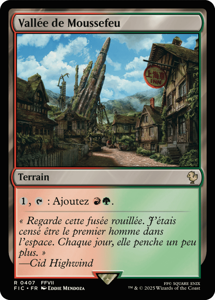 Vallée de Moussefeu — Final Fantasy Commander — Magic: The Gathering