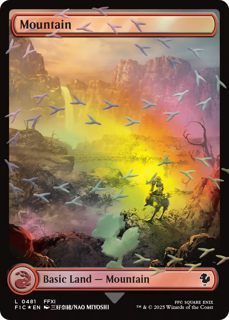 Mountain — Final Fantasy Commander — Magic: The Gathering
