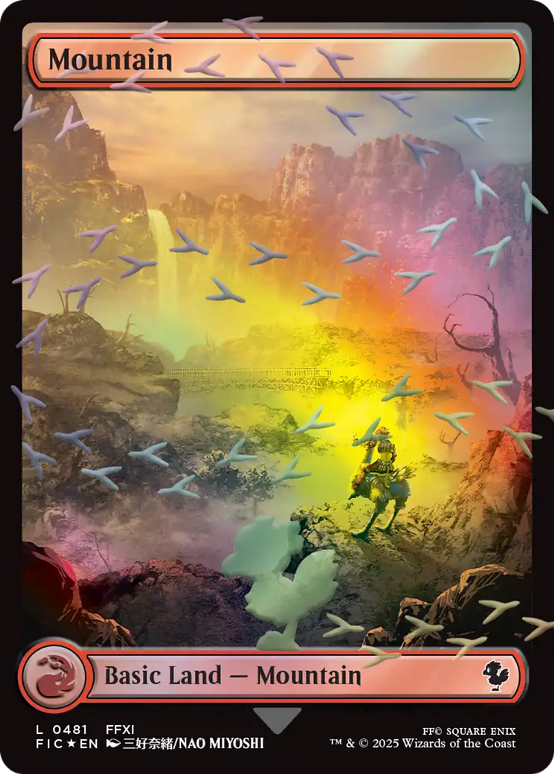 Montagne — Final Fantasy Commander — Magic: The Gathering