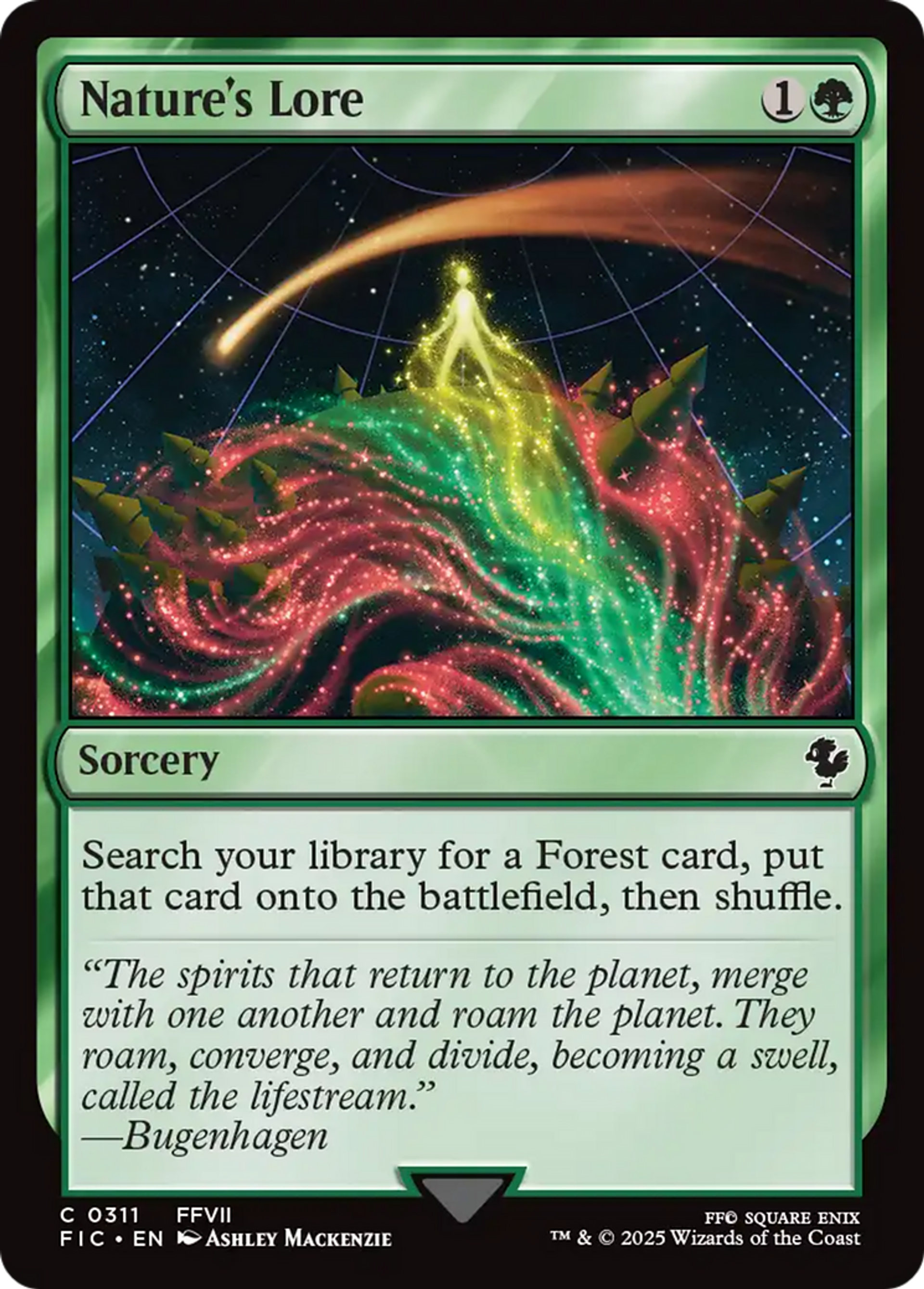 Nature's Lore — Final Fantasy Commander — Magic: The Gathering