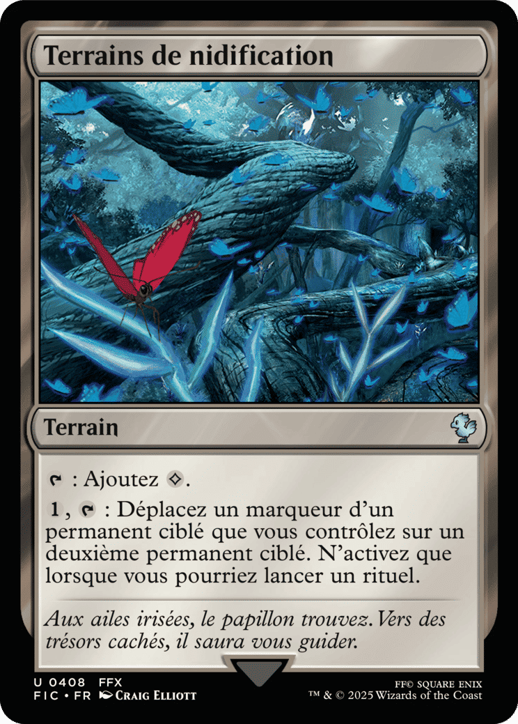 Terrains de nidification — Final Fantasy Commander — Magic: The Gathering