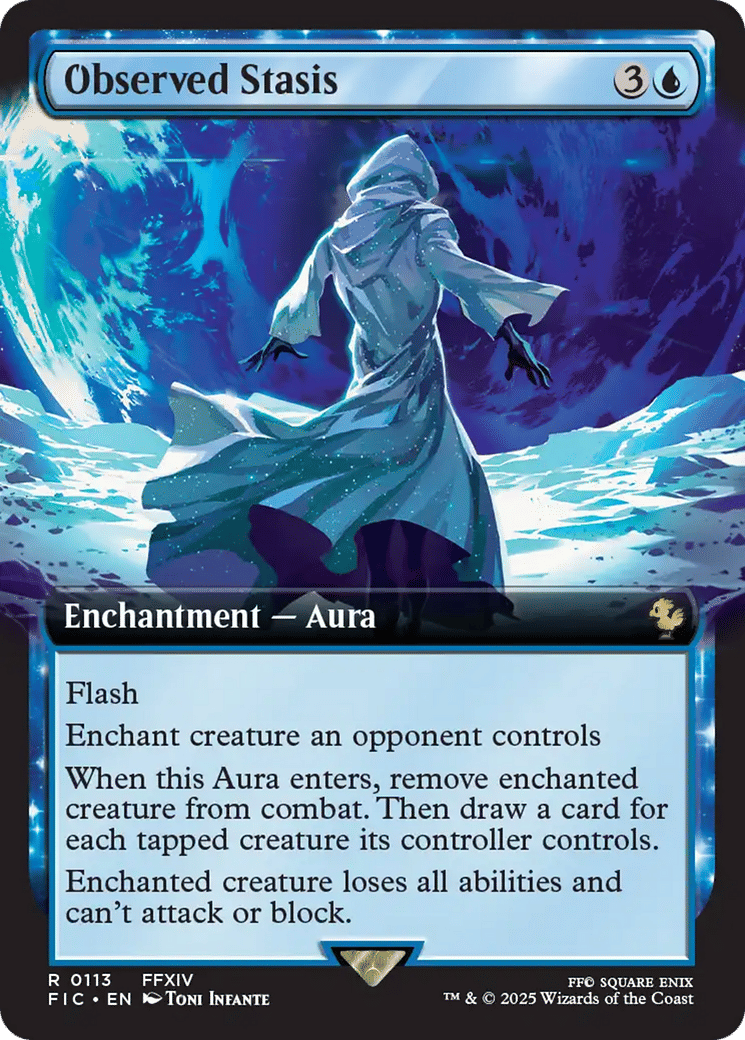 Observed Stasis — Final Fantasy Commander — Magic: The Gathering