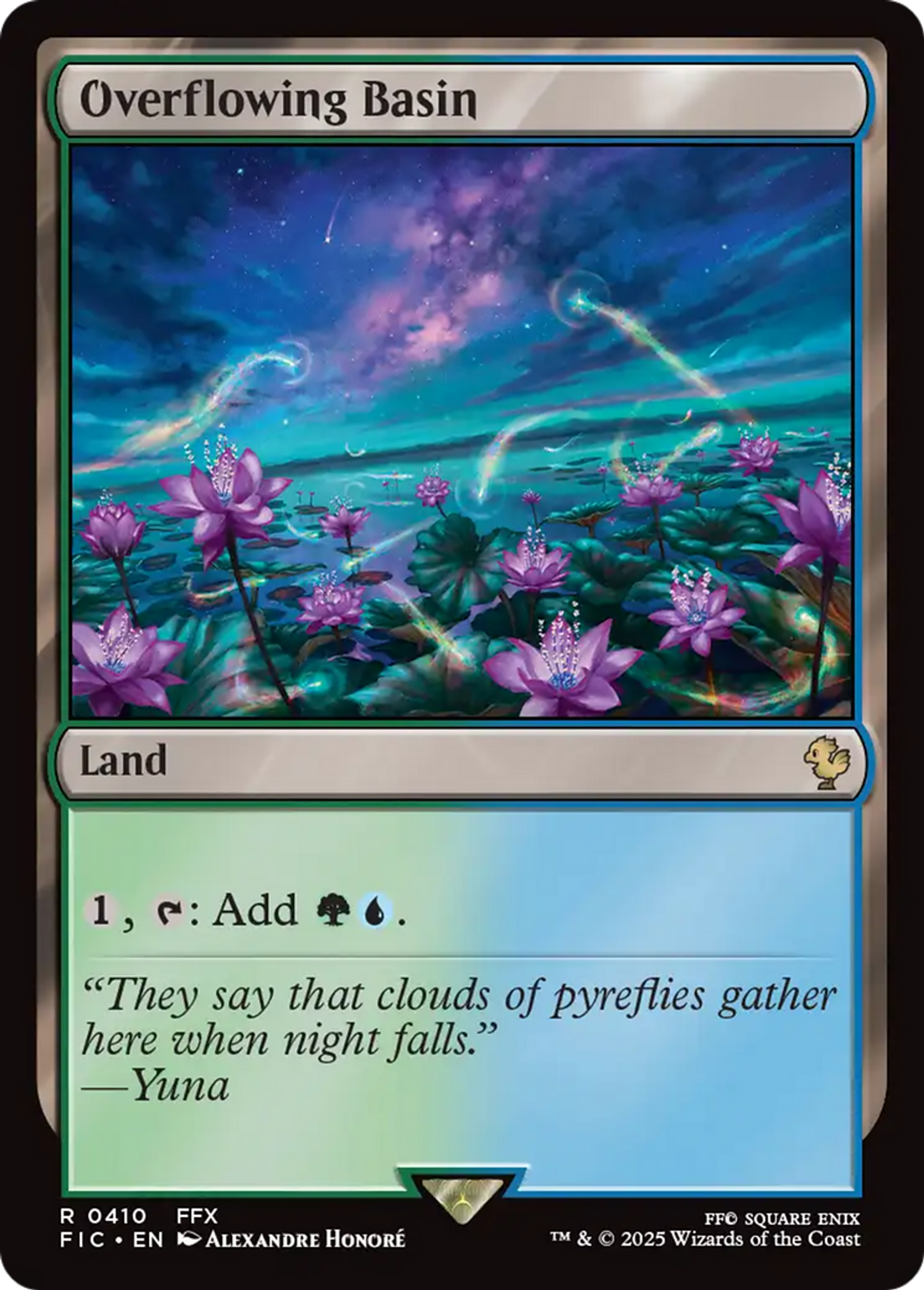 Bassin débordant — Final Fantasy Commander — Magic: The Gathering