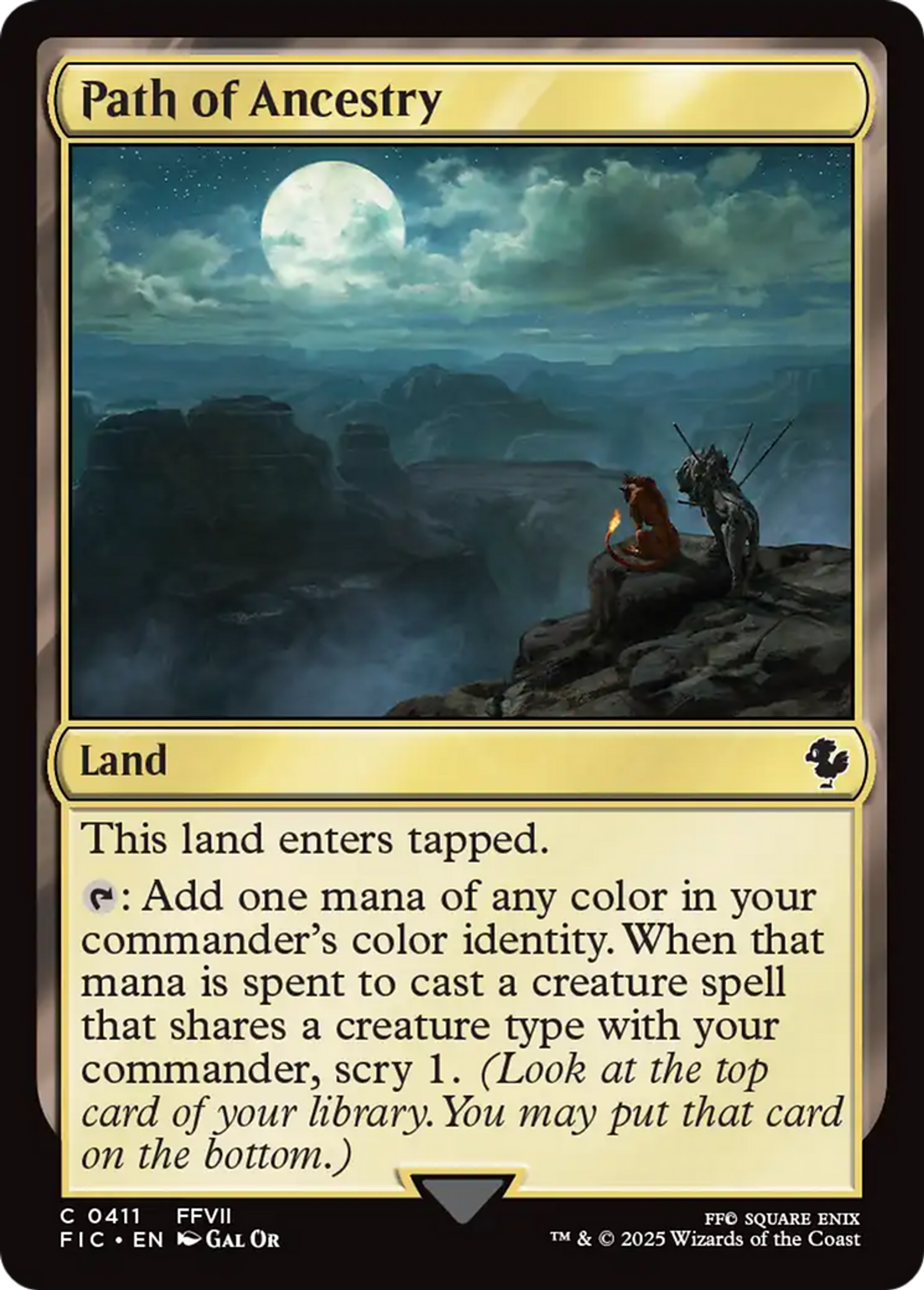 Path of Ancestry — Final Fantasy Commander — Magic: The Gathering