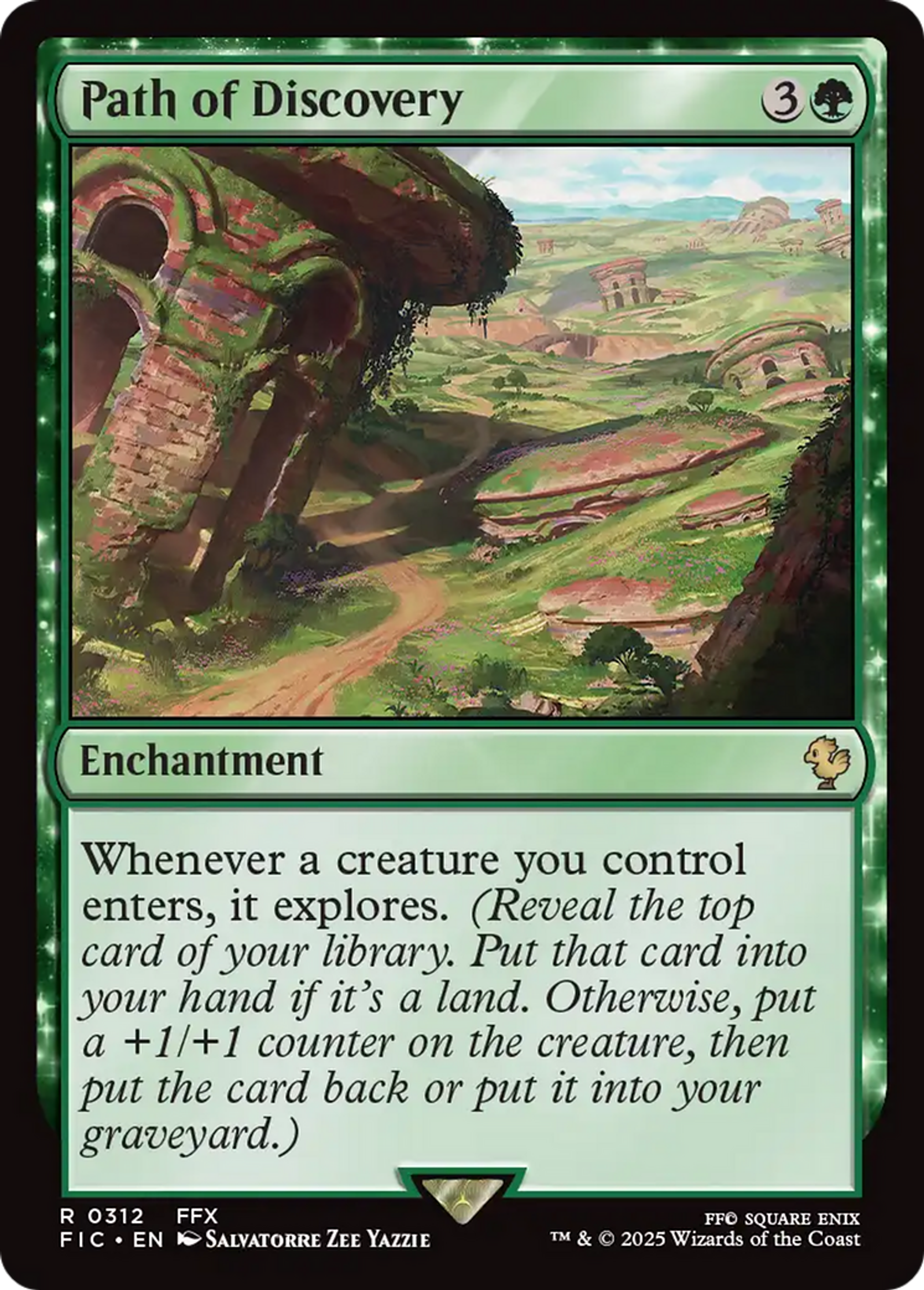 Chemin de la découverte — Final Fantasy Commander — Magic: The Gathering