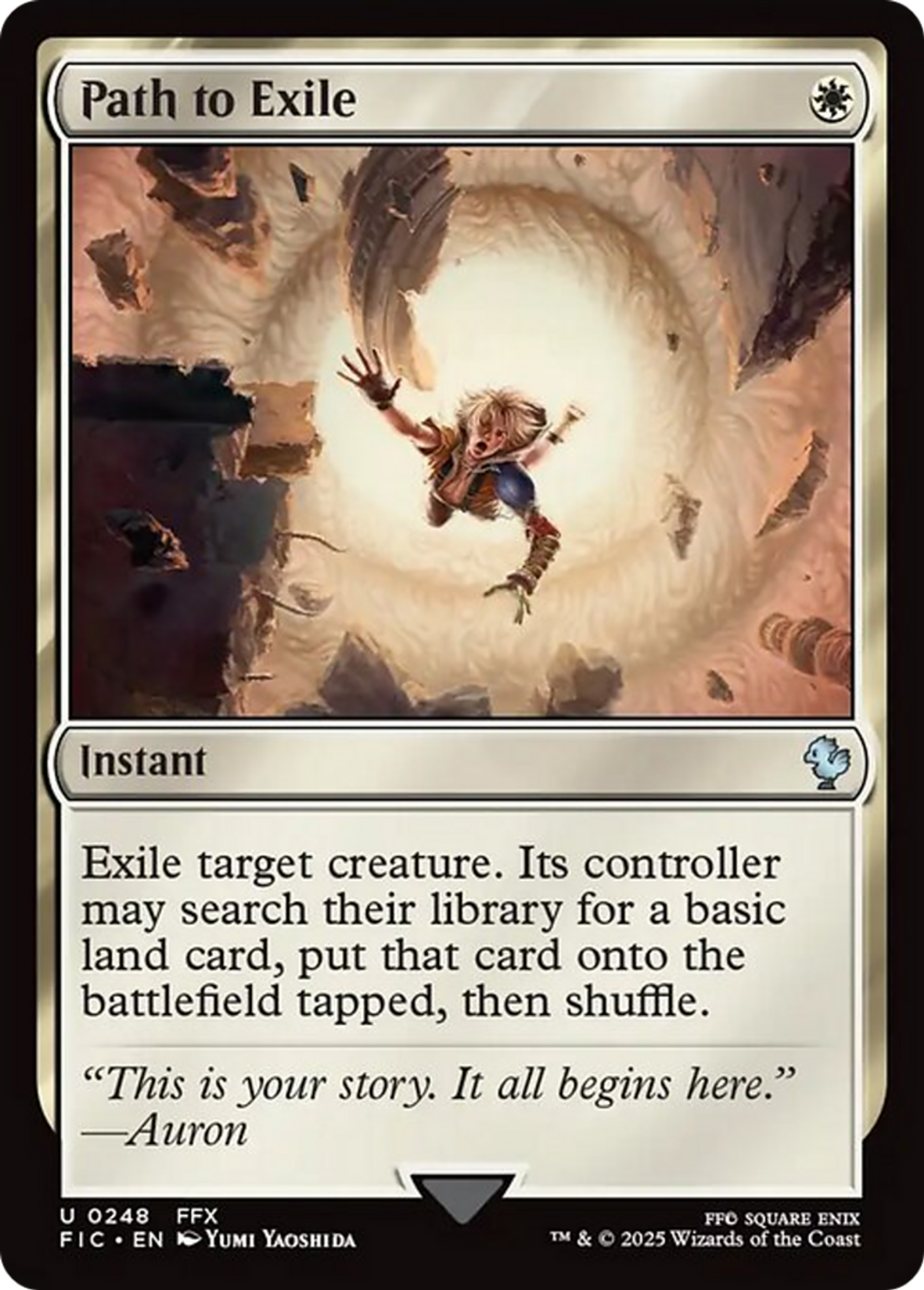 Chemin vers l'exil — Final Fantasy Commander — Magic: The Gathering