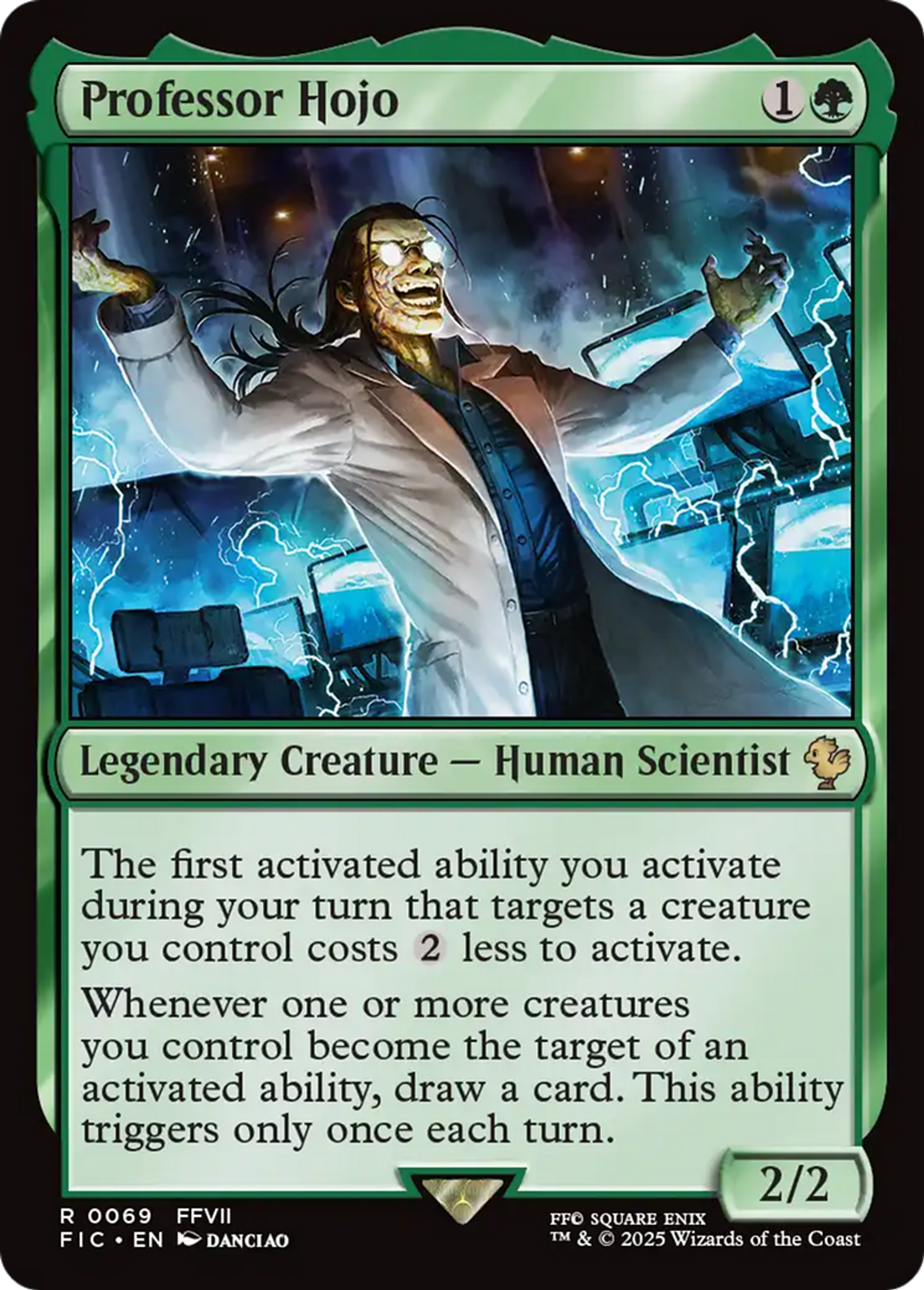 Professor Hojo — Final Fantasy Commander — Magic: The Gathering