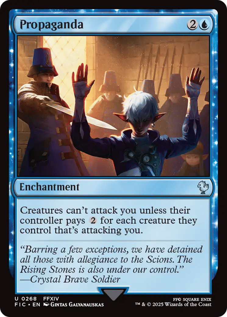 Propaganda — Final Fantasy Commander — Magic: The Gathering