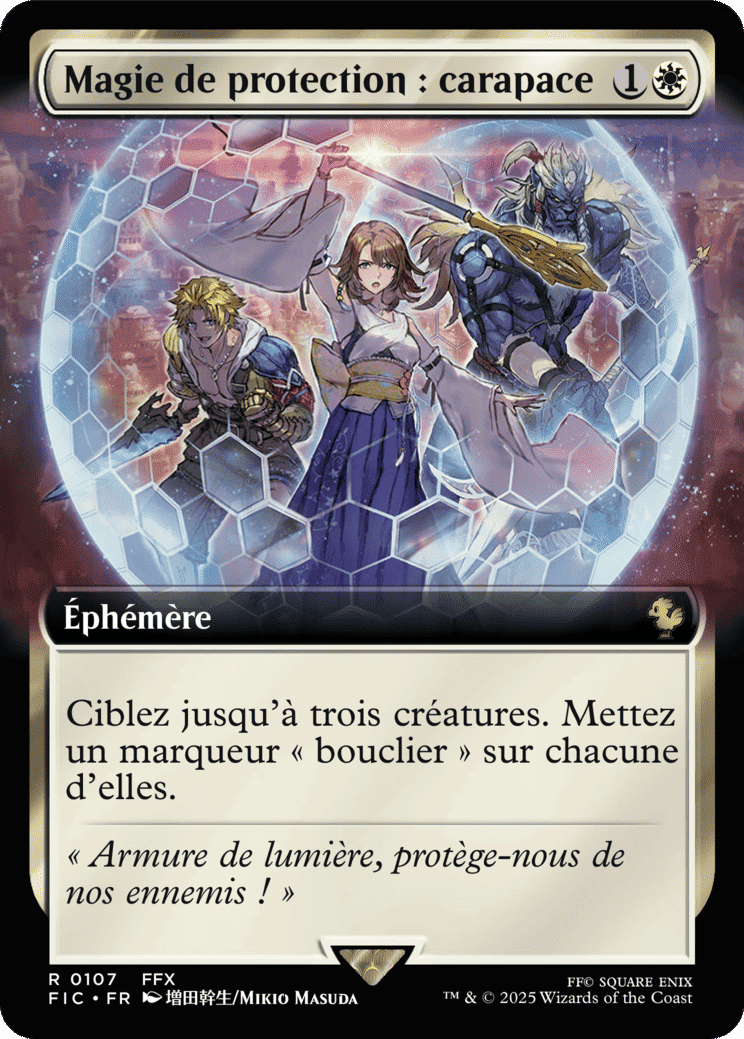 Magie de protection : carapace — Final Fantasy Commander — Magic: The Gathering