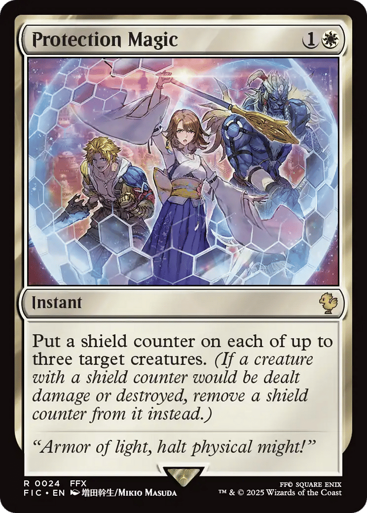 Protection Magic — Final Fantasy Commander — Magic: The Gathering