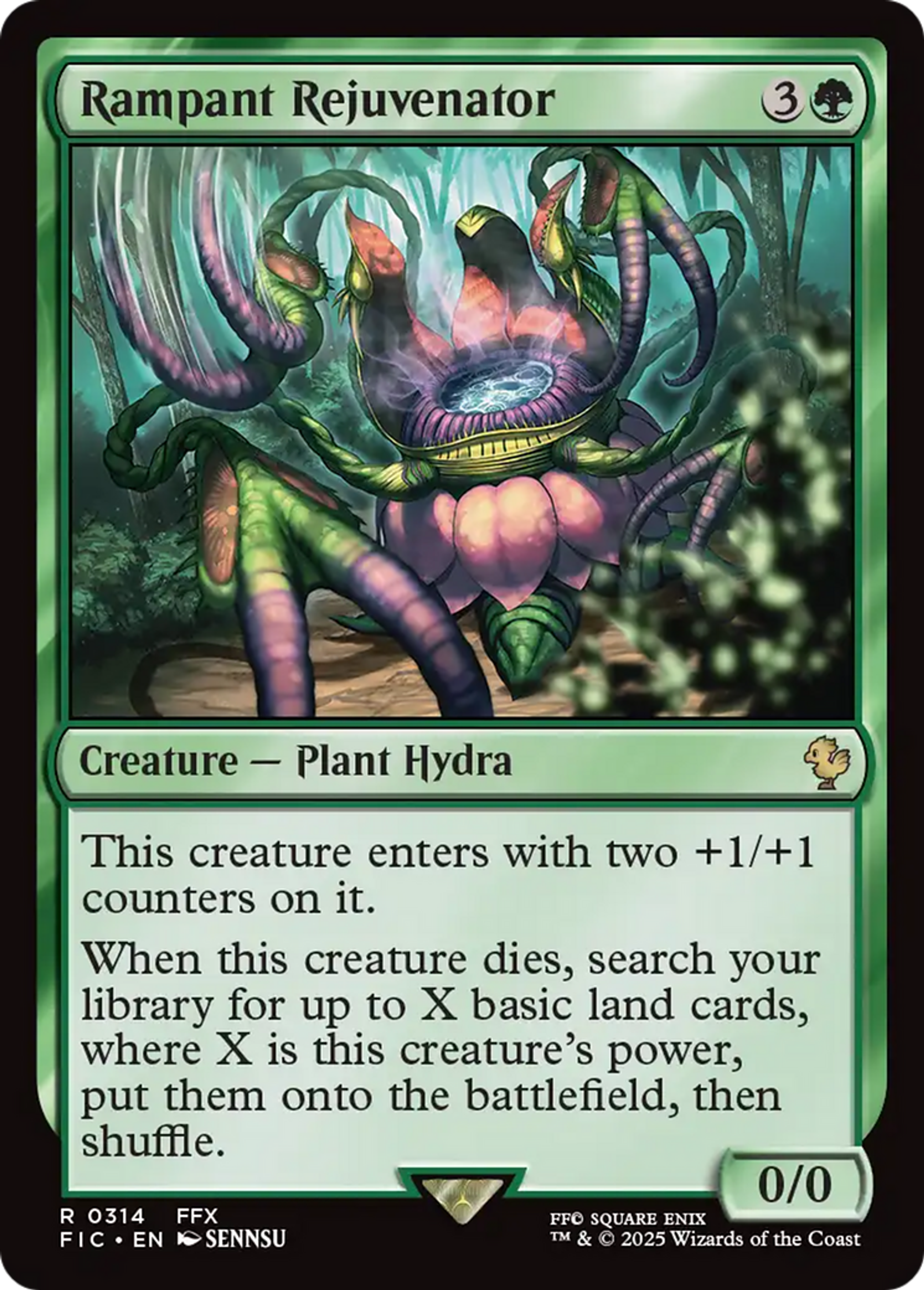 Rajeunisseur rampant — Final Fantasy Commander — Magic: The Gathering